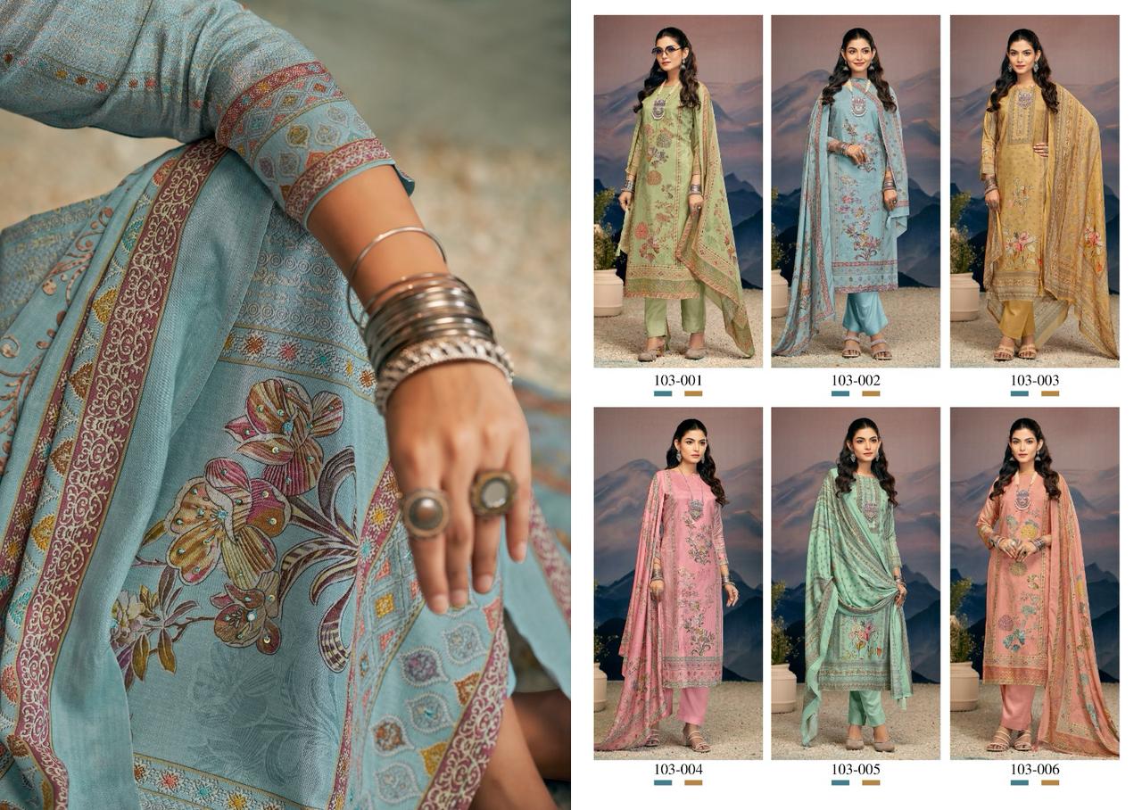 Shymphoni Vol 2 By Nishant Pure Viscose Printed Dress Material Online Wholesale